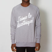 J'aime Discotheque - Sweatshirt - Grey - Wasted Heroes
