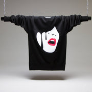 Droplet Face - Sweatshirt - Black - Wasted Heroes