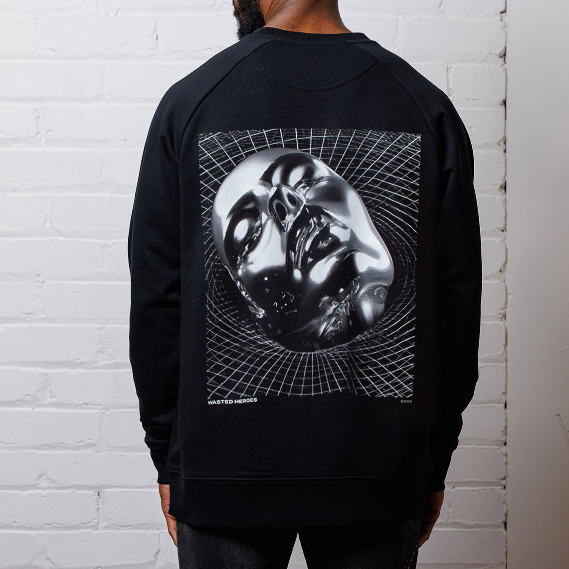 Entity 002 Back Print - Sweatshirt - Black