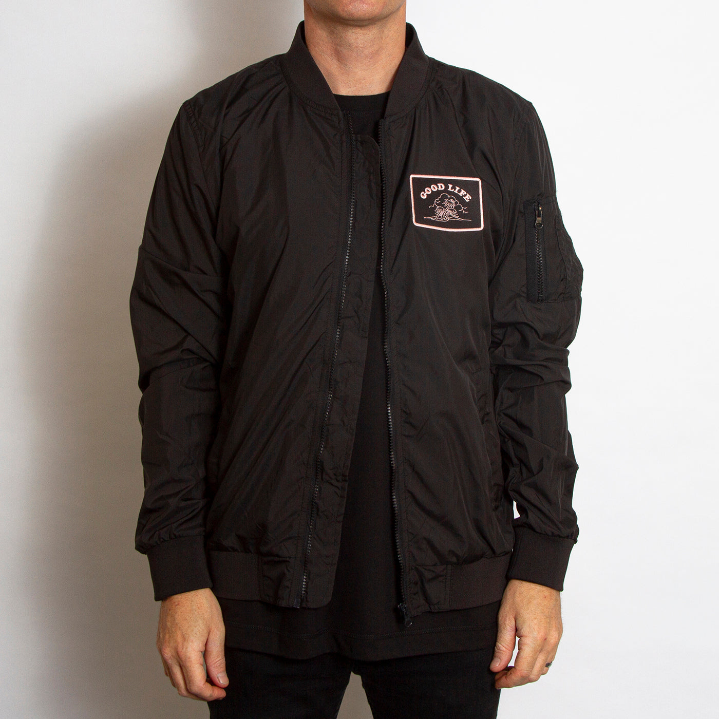 Good Life - Lightweight Bomber - Black - Wasted Heroes