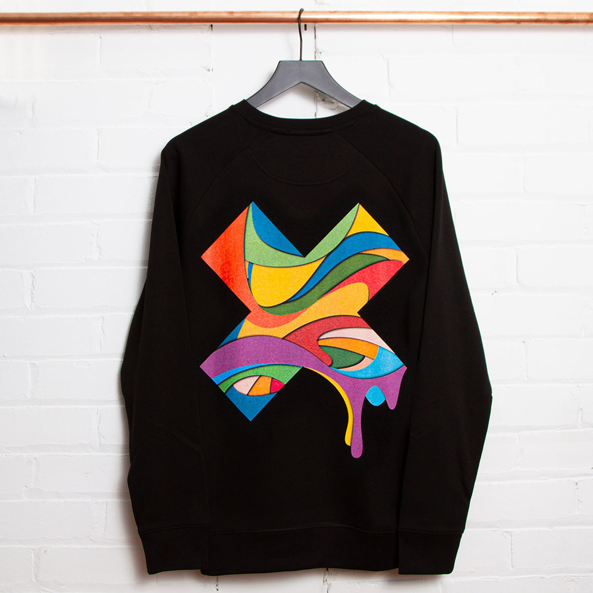 Paper Melt X Imprint - Sweatshirt - Black