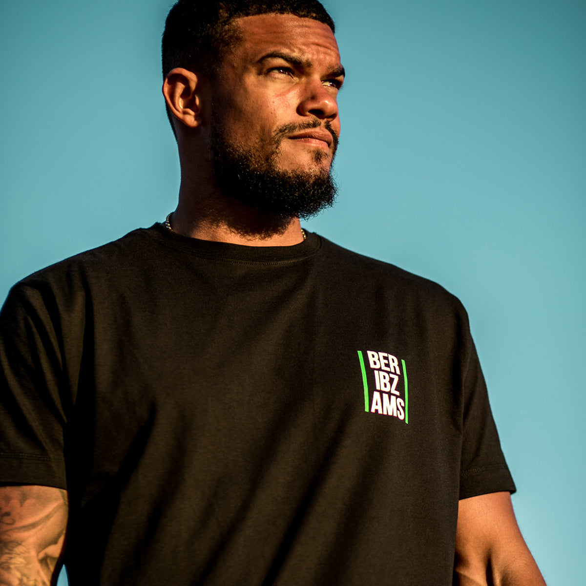 BER IBZ AMS  - Tshirt - Black - Wasted Heroes