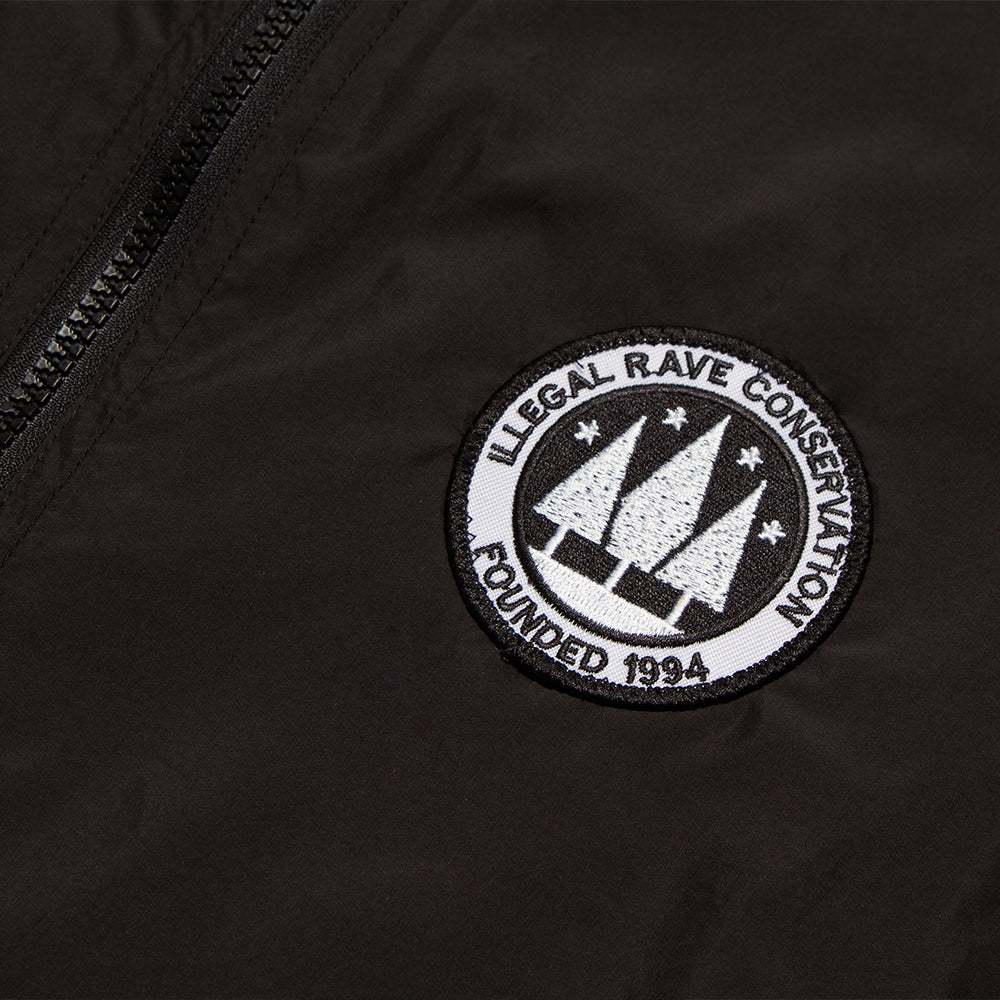 Illegal Rave - Lightweight Bomber - Black - Wasted Heroes