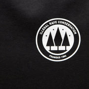 Crest Illegal Rave Conservation - Longline - Black - Wasted Heroes