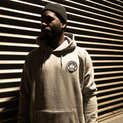 Illegal Rave Crest - Pullover Hoodie - Grey - Wasted Heroes