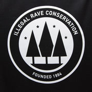 Illegal Rave Conservation - Sweatshirt - Black - Wasted Heroes