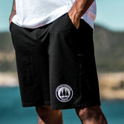 Illegal Rave Conservation - Jersey Shorts - Black - Wasted Heroes