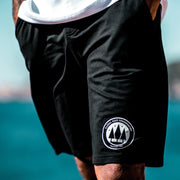 Illegal Rave Conservation - Jersey Shorts - Black - Wasted Heroes
