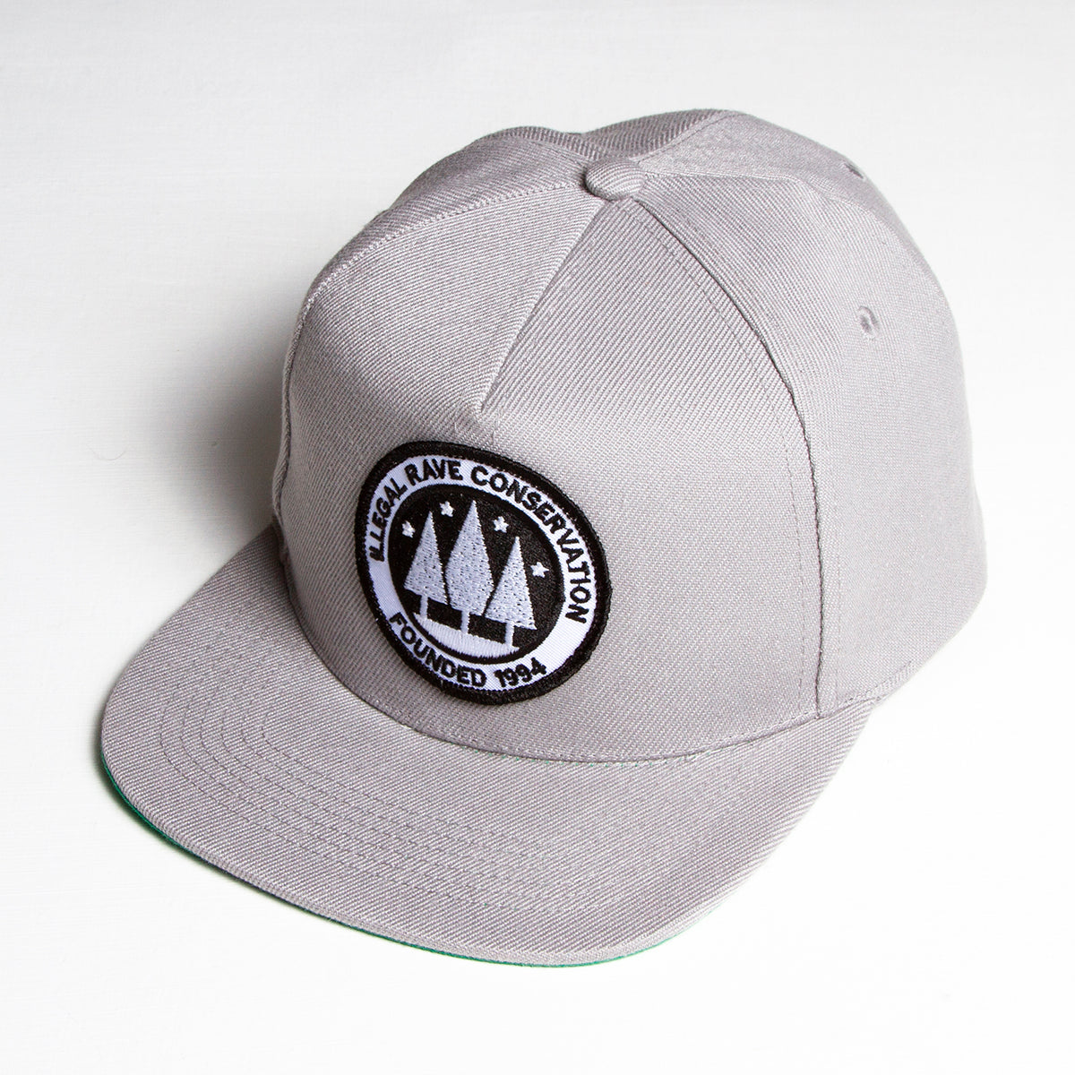 Illegal Rave - Snapback - Light Grey - Wasted Heroes