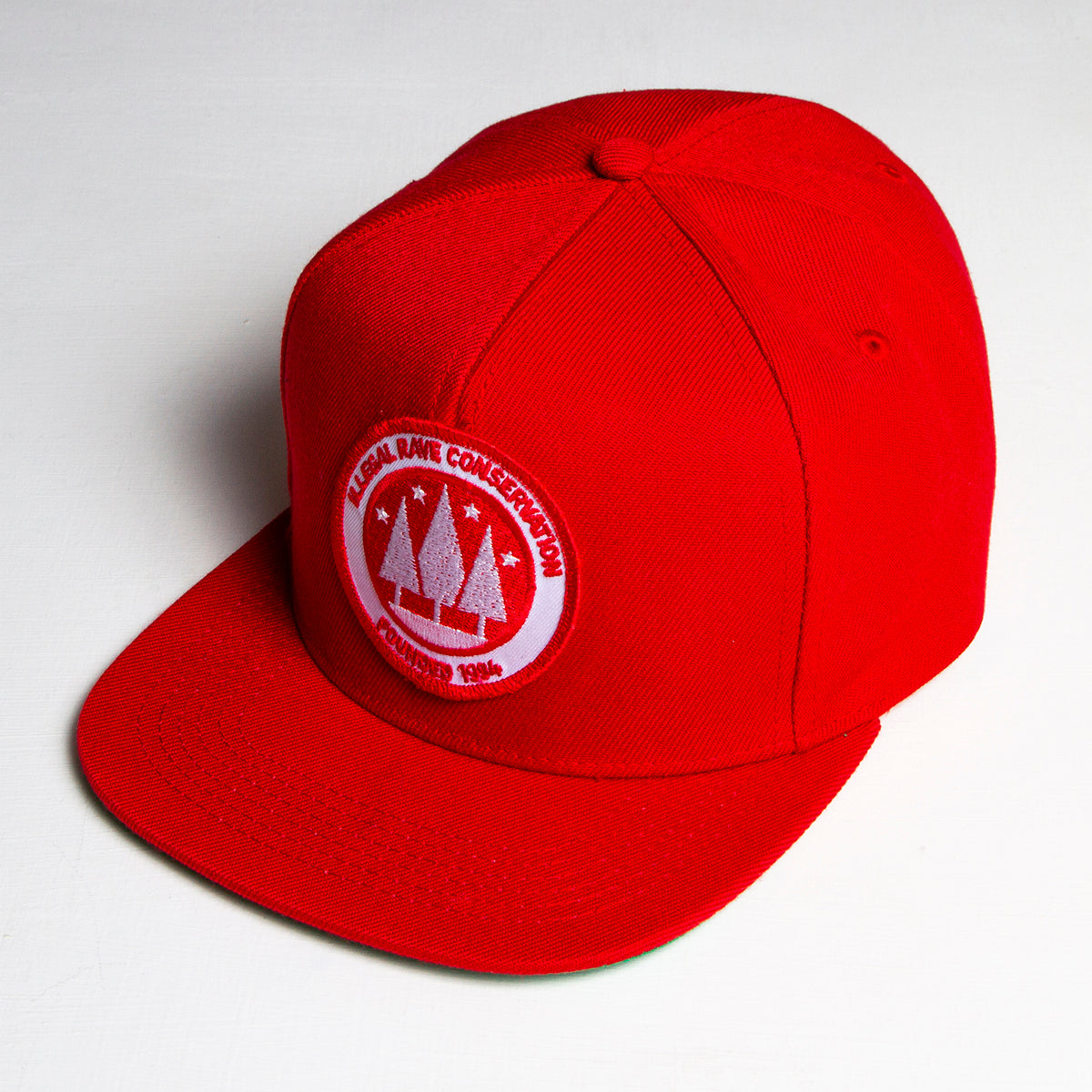 Ilegal Rave - Snapback - Full Red - Wasted Heroes