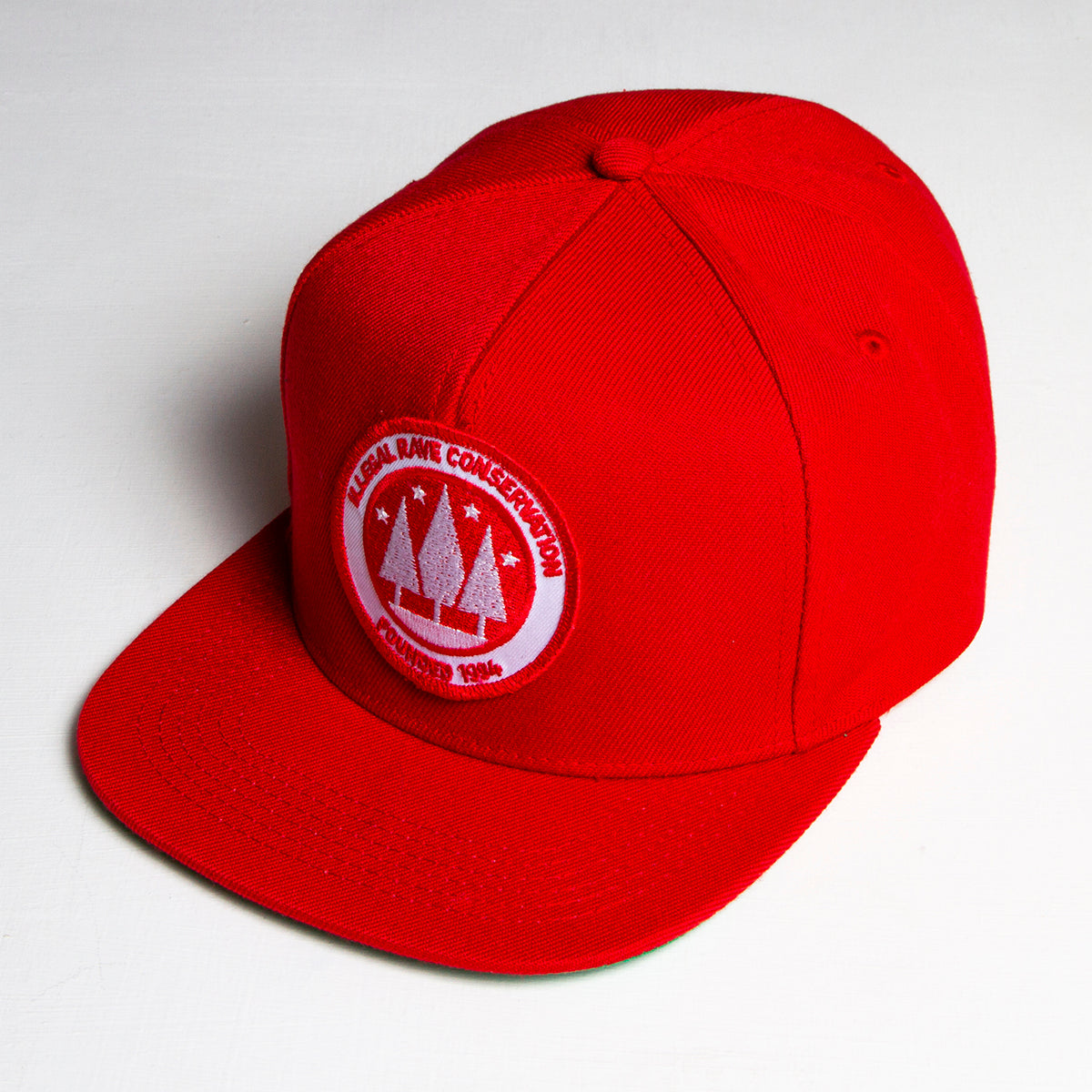 Ilegal Rave Snapback - Full Red - Wasted Heroes