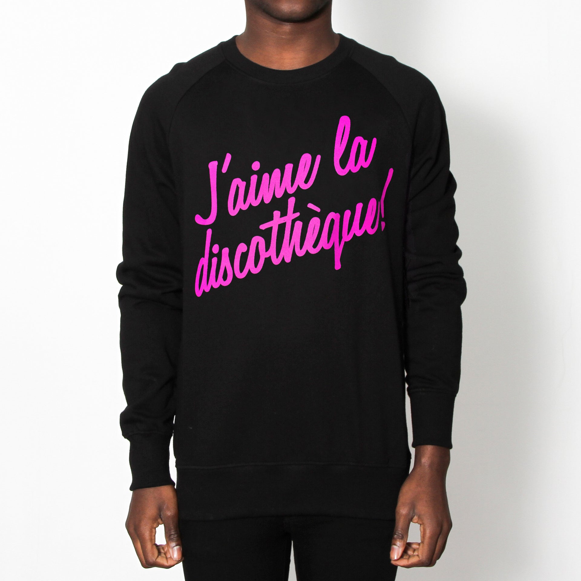 J'aime Discotheque - Sweatshirt - Black - Wasted Heroes