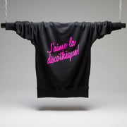 J'aime Discotheque - Sweatshirt - Black - Wasted Heroes