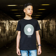 Vinyl - Kids T-shirt - Black - Wasted Heroes