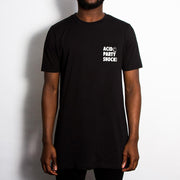 Acid Party Shock - Longline - Black - Wasted Heroes
