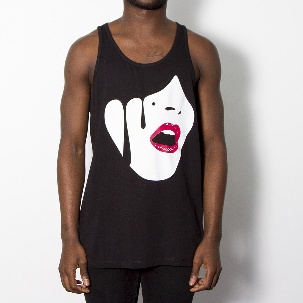 Droplet Face Mens Vest - Wasted Heroes
