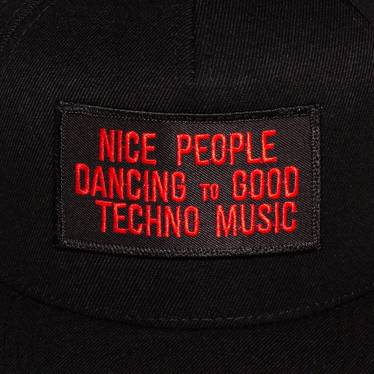 Peoples Techno - Snapback - Black - Wasted Heroes