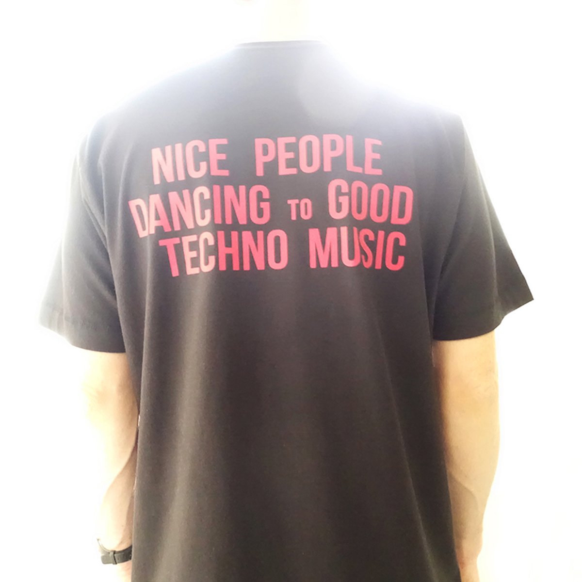 Peoples Techno - Longline - Black - Wasted Heroes