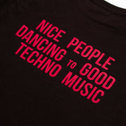 Peoples Techno - Long Sleeve - Black - Wasted Heroes
