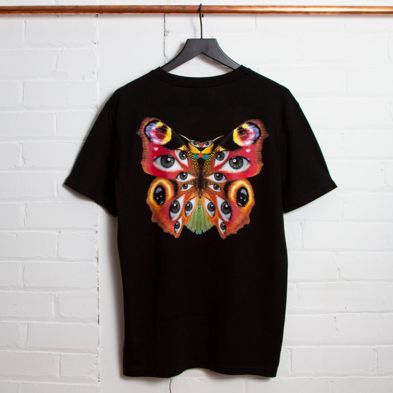 Nutterfly Back Print - Tshirt - Black