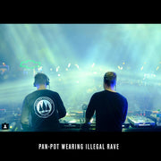 Illegal Rave Conservation - Long Sleeve - Black - Wasted Heroes