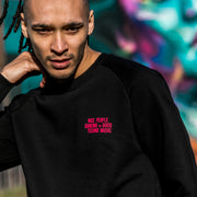 Peoples Techno - Sweatshirt - Black - Wasted Heroes