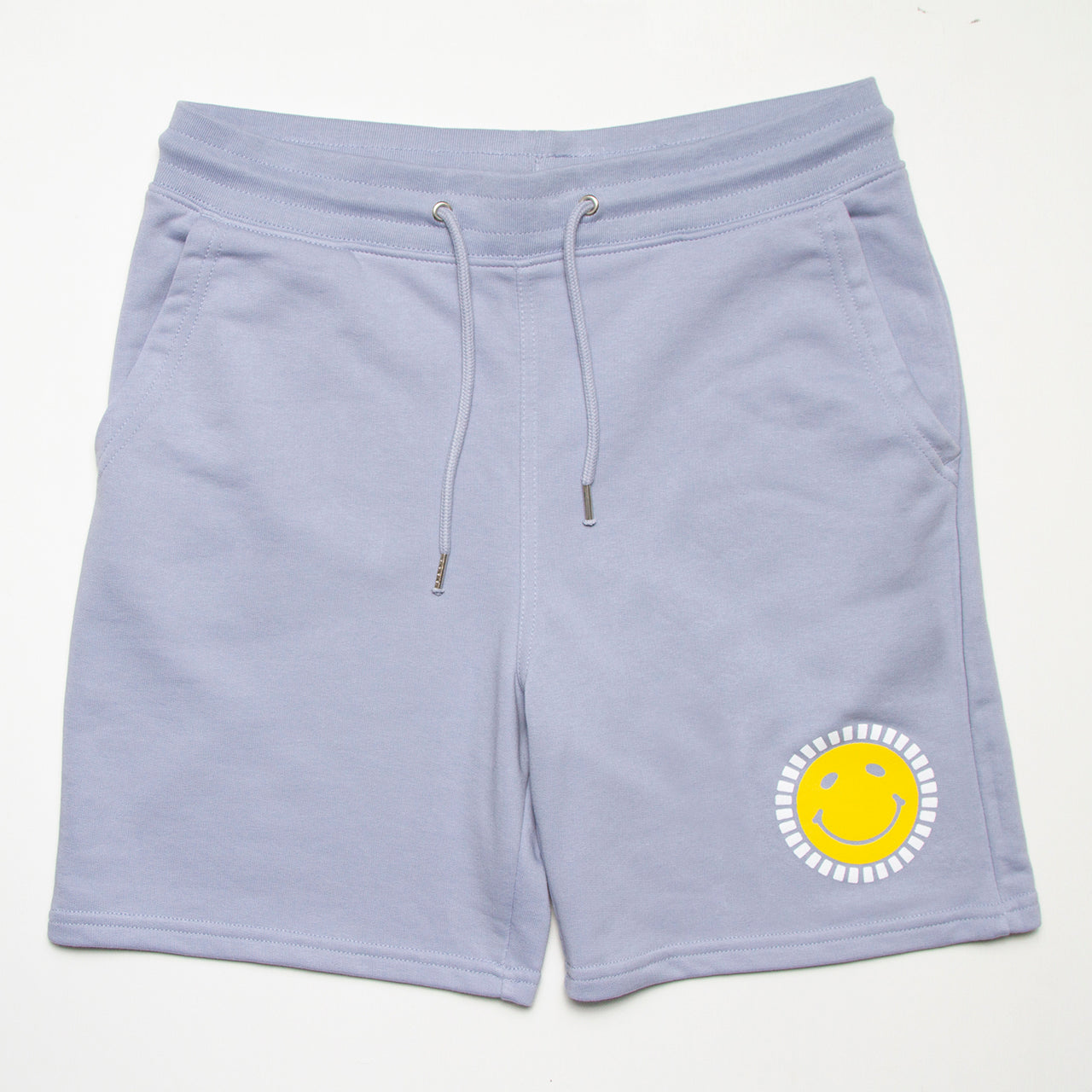 Smiley Shroom - Jersey Shorts - Serene Blue