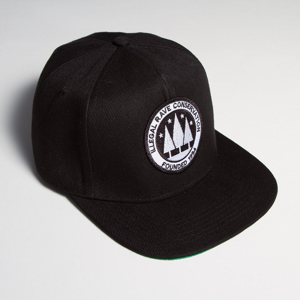 Illegal Rave - Snapback - Black - Wasted Heroes