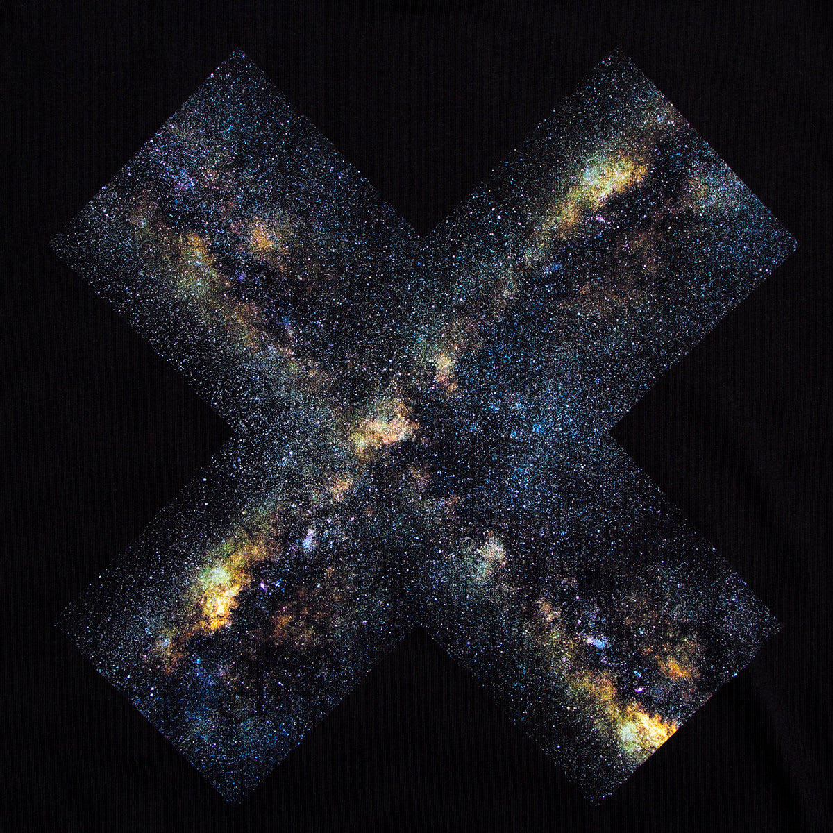Solar System X Imprint - Tshirt - Black