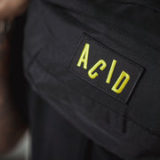 Acid Letter - Oversized Bum Bag - Black - Wasted Heroes
