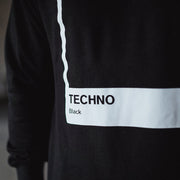 Techno Black - Sweatshirt - Black - Wasted Heroes