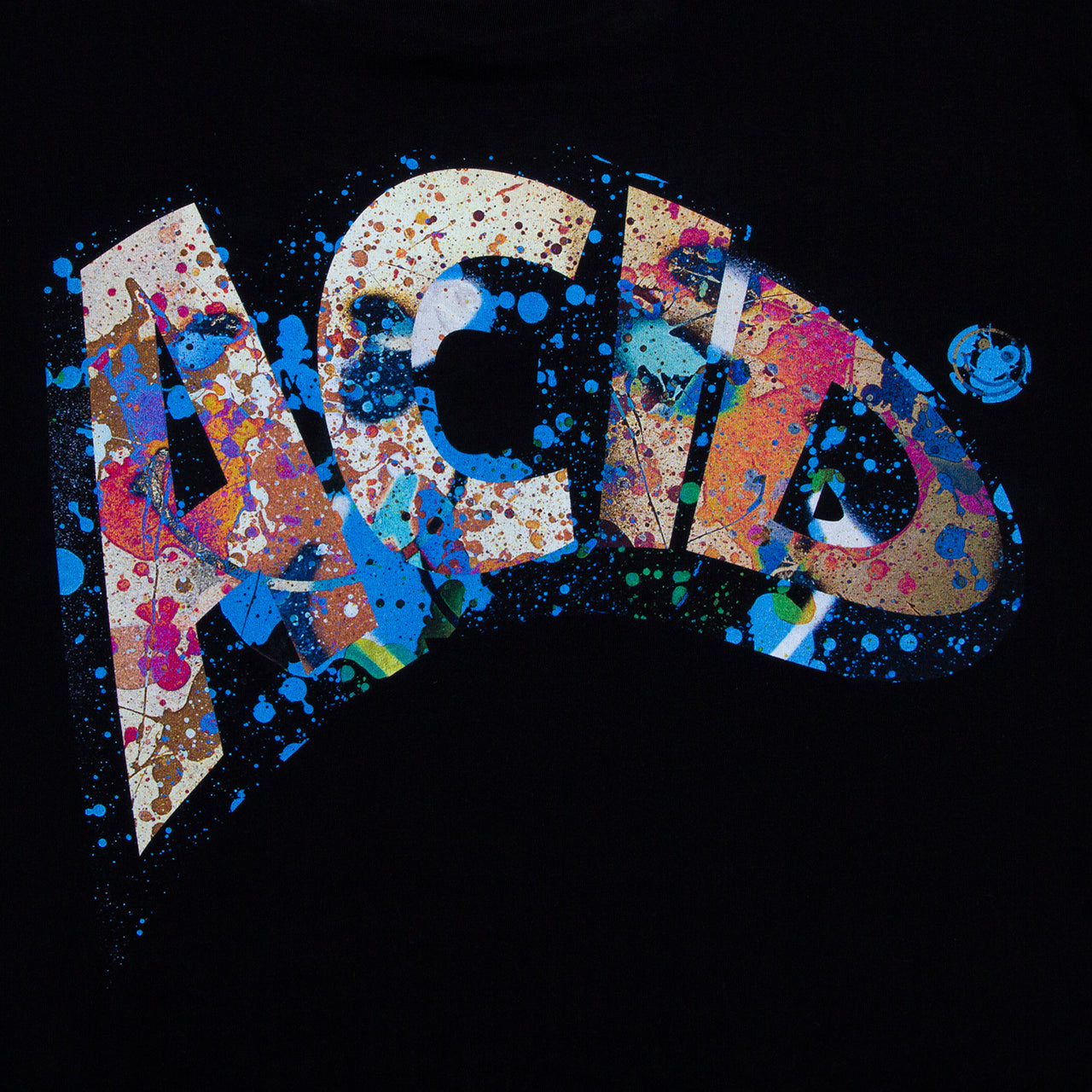Remixed 1 Acid Jam Back Print - Tshirt - Black