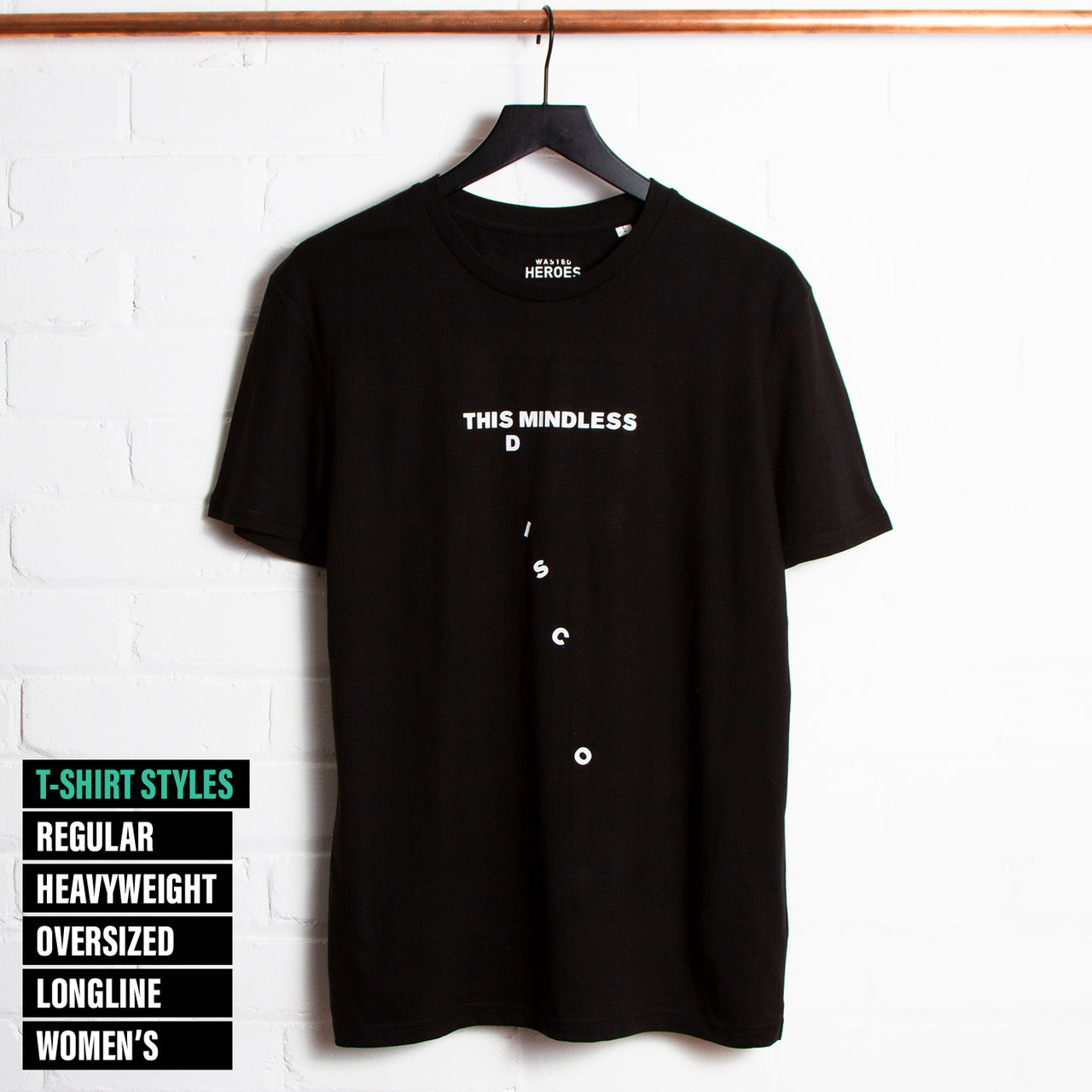 This Mindless Disco - Tshirt - Black