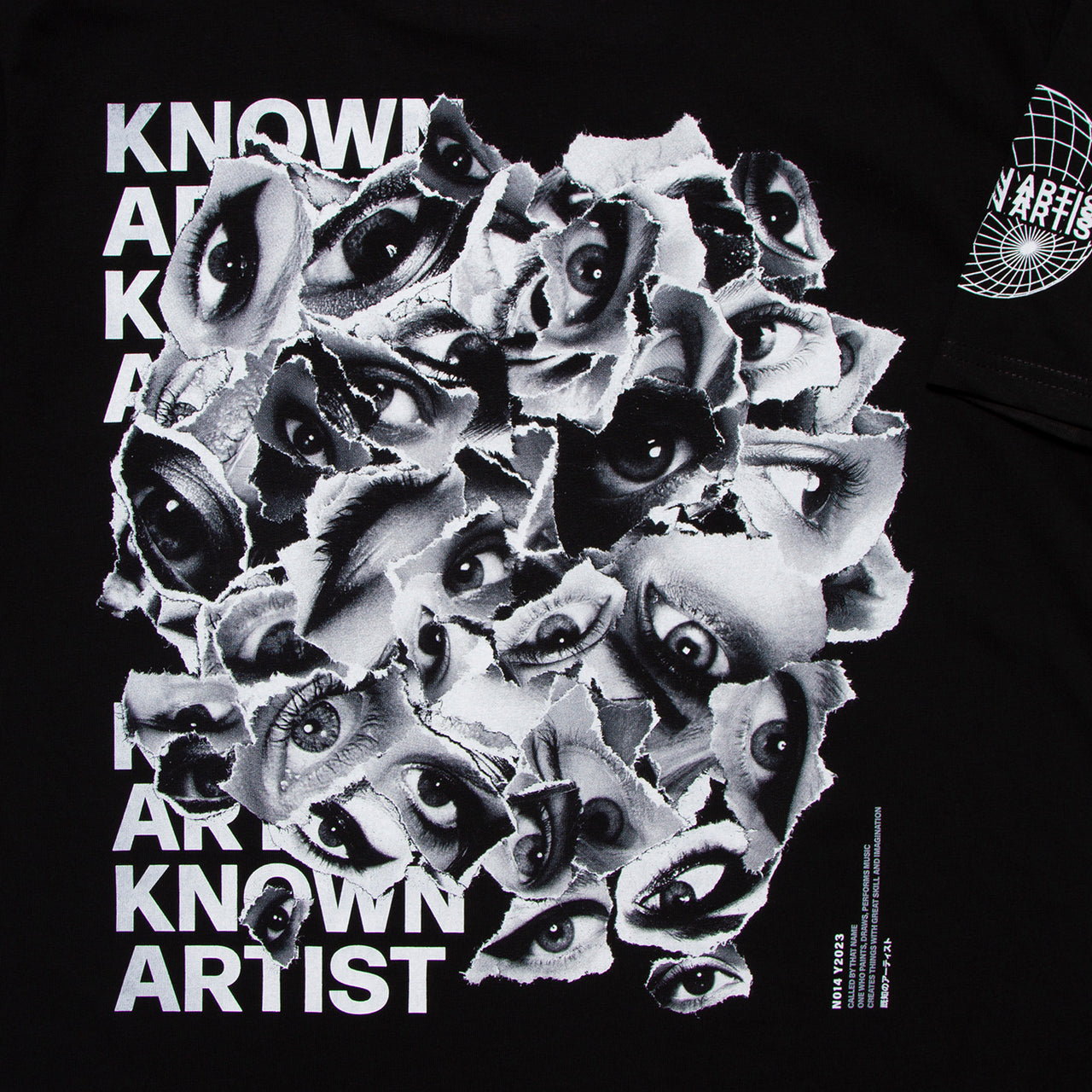 Known Artist 014 - Tshirt - Black