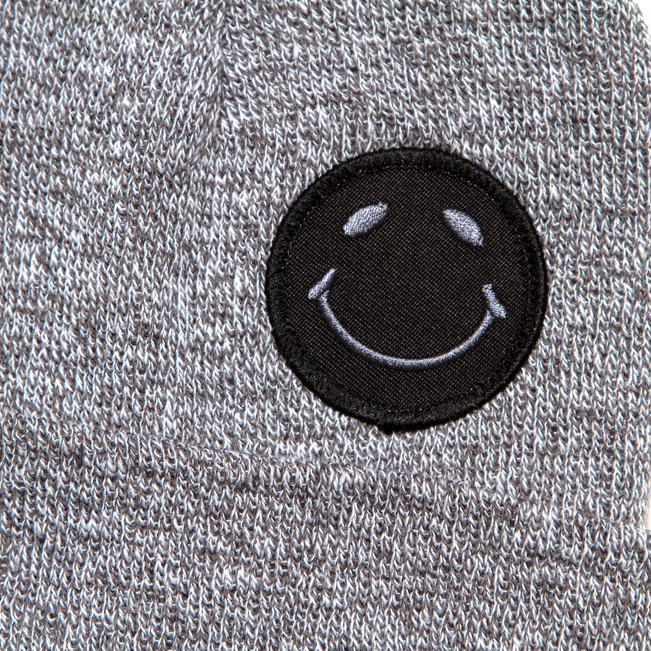 Smiley - Beanie - Grey