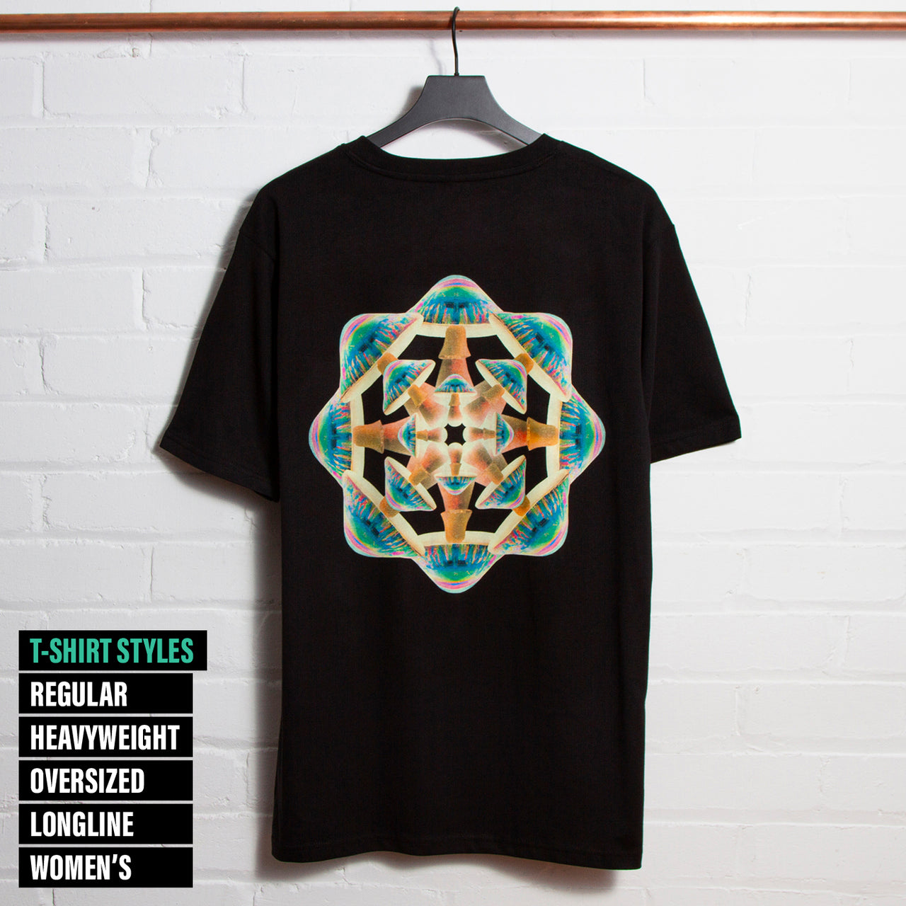 Staroom Back Print - Tshirt - Black
