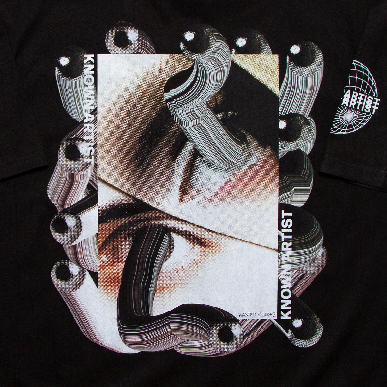 Known Artist 008 - Tshirt - Black