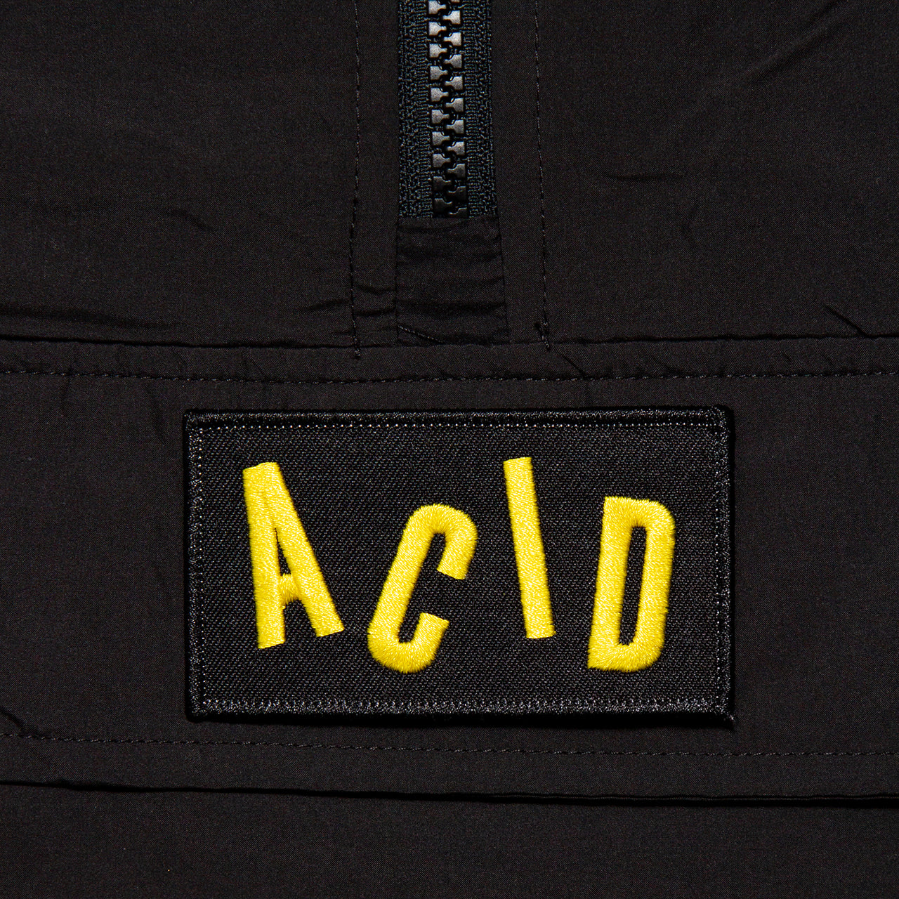 Acid House - Pull Over Jacket - Black