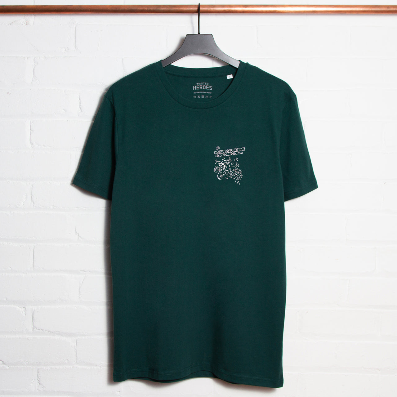 Crest Love Dancing - Tshirt - Glazed Green