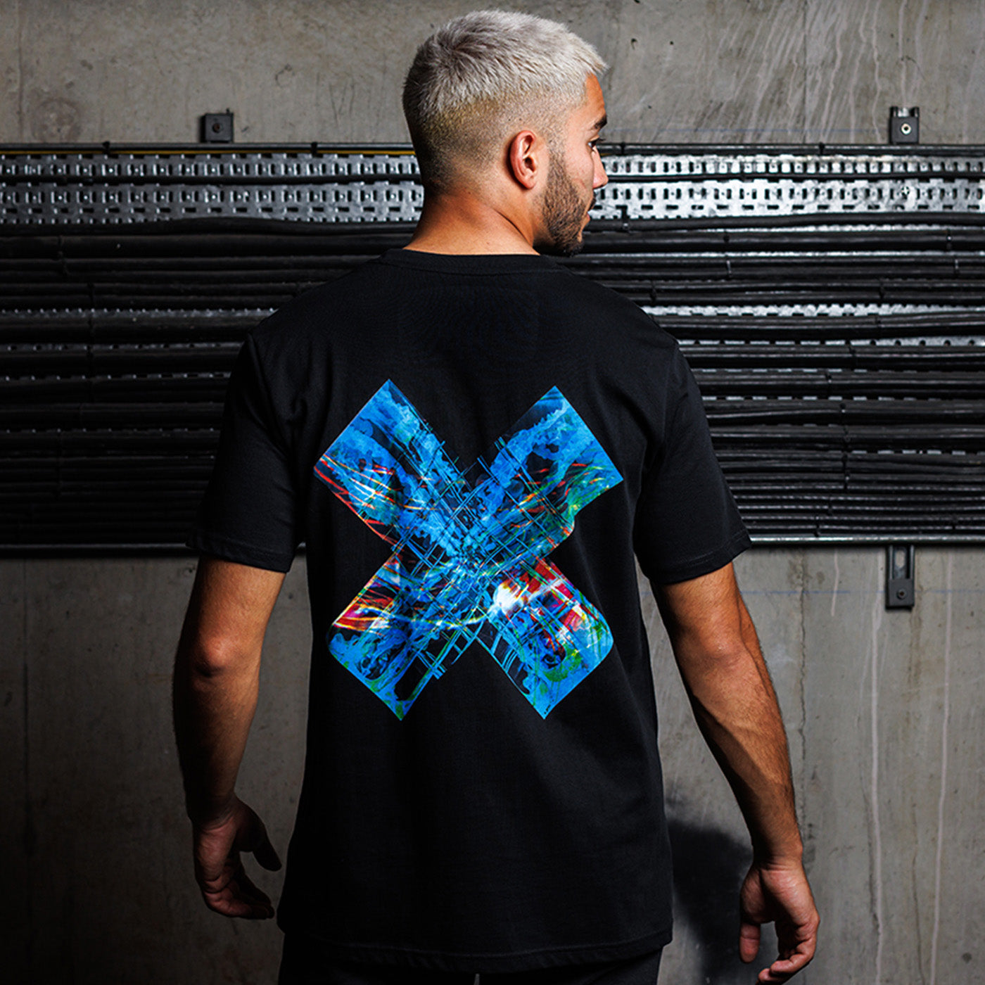 Alien X Imprint - Tshirt - Black