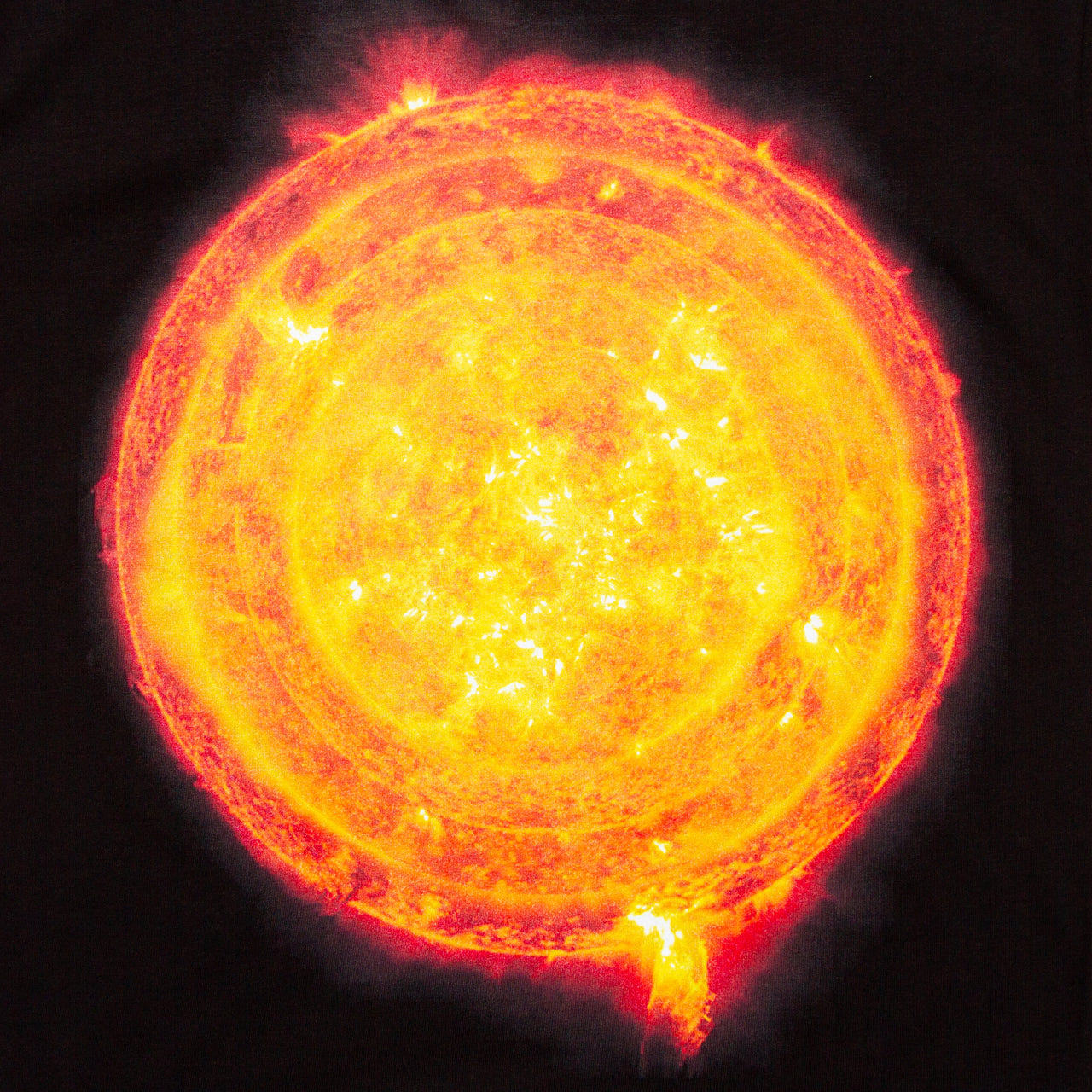 Suns Front Print - Tshirt - Black