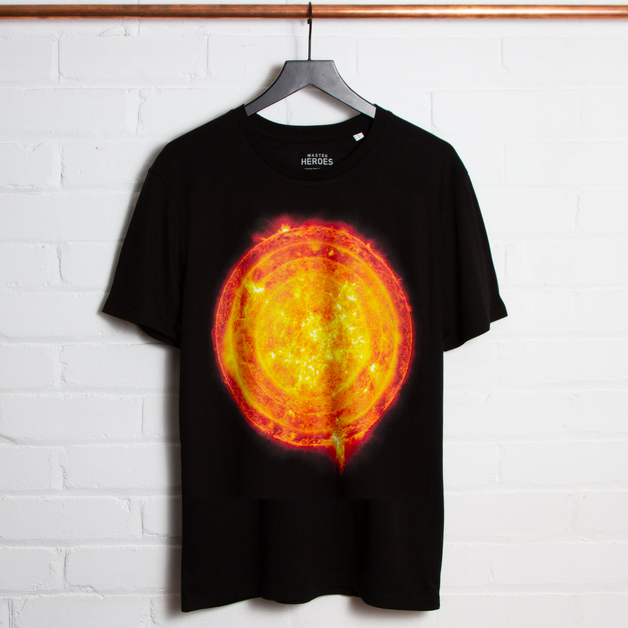 Suns Front Print - Tshirt - Black