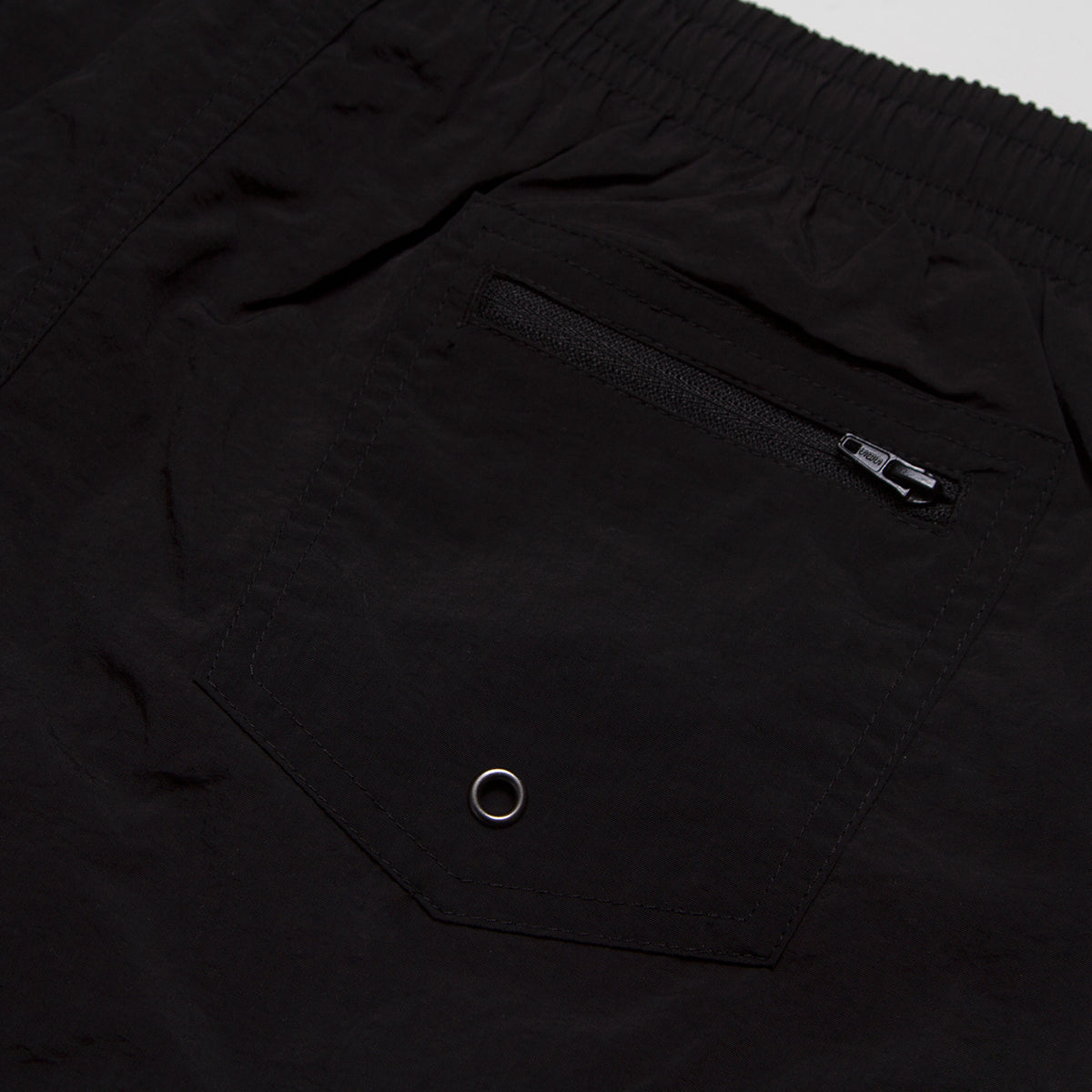 Techno Black - Swim Shorts - Black - Wasted Heroes