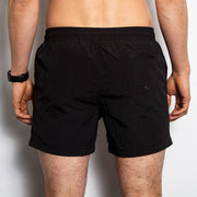 Techno Black - Swim Shorts - Black - Wasted Heroes