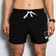 Techno Black - Swim Shorts - Black - Wasted Heroes