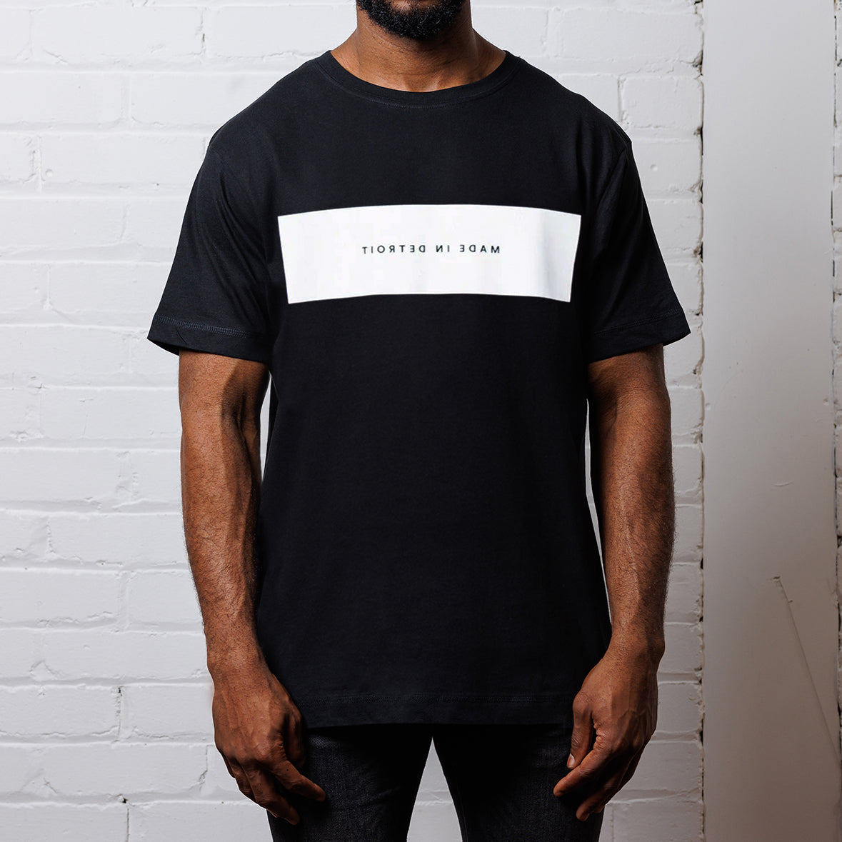 Made In Detroit - Tshirt - Black