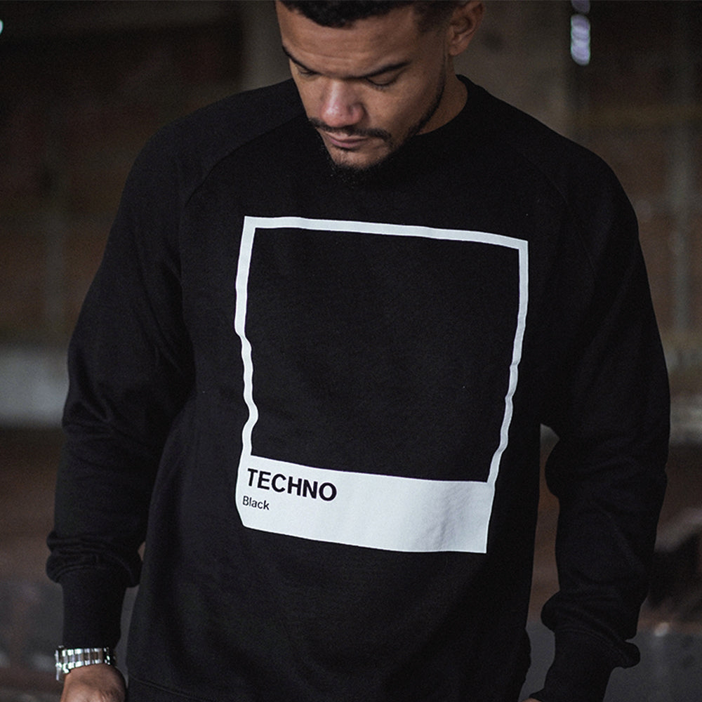 Techno Black - Sweatshirt - Black - Wasted Heroes