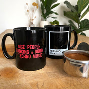 Techno Black - Mug - Wasted Heroes