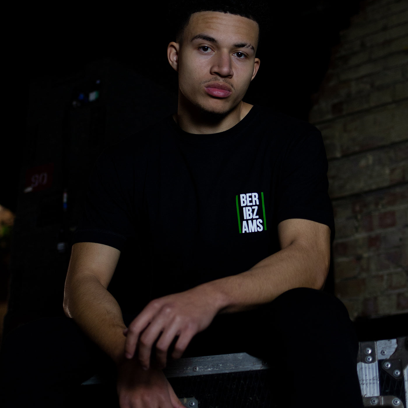 BER IBZ AMS  - Tshirt - Black - Wasted Heroes