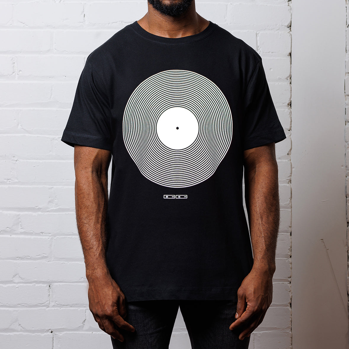 Black t shirt vinyl hotsell
